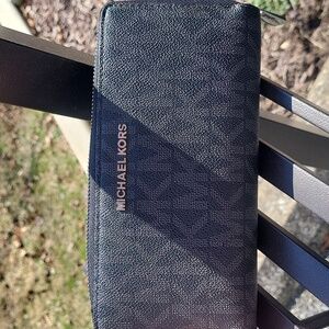 Michael Kors Dark Wristlet with Strap